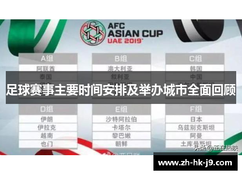 足球赛事主要时间安排及举办城市全面回顾 足球赛事主要时间安排及举办城市全面回顾